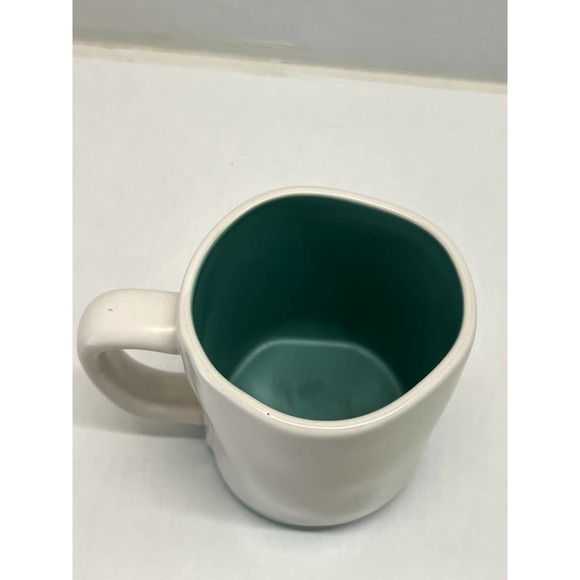 Rae Dunn MOM TO BE Coffee Mug Light Mint and White Baby Shower - Picture 4 of 4